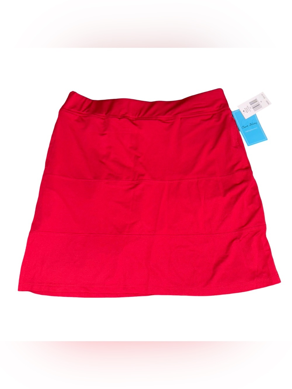 NWT Court Haley Performance Red Athletic Golf Tennis Skort Women’s M